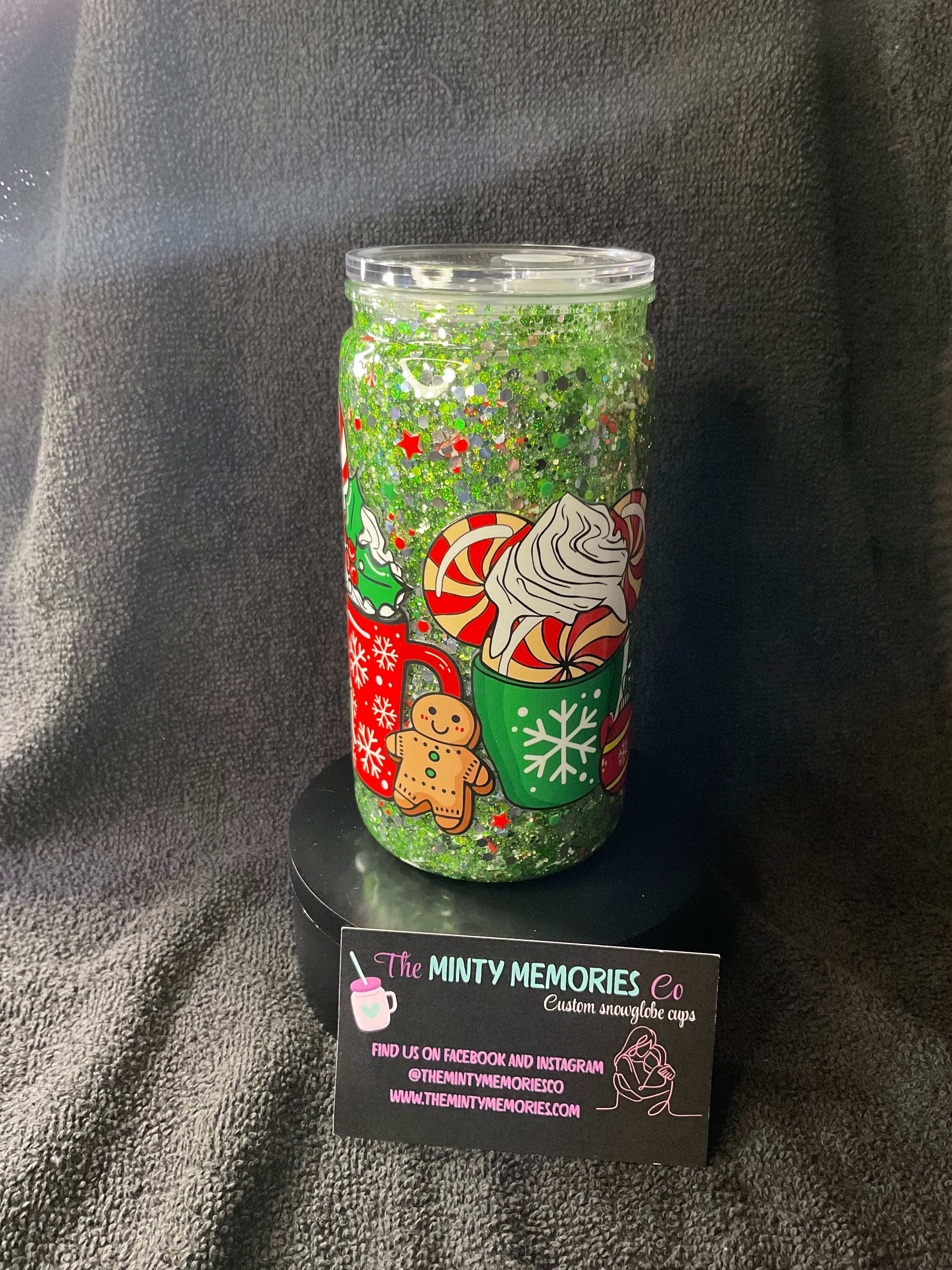16 oz Christmas drinks
