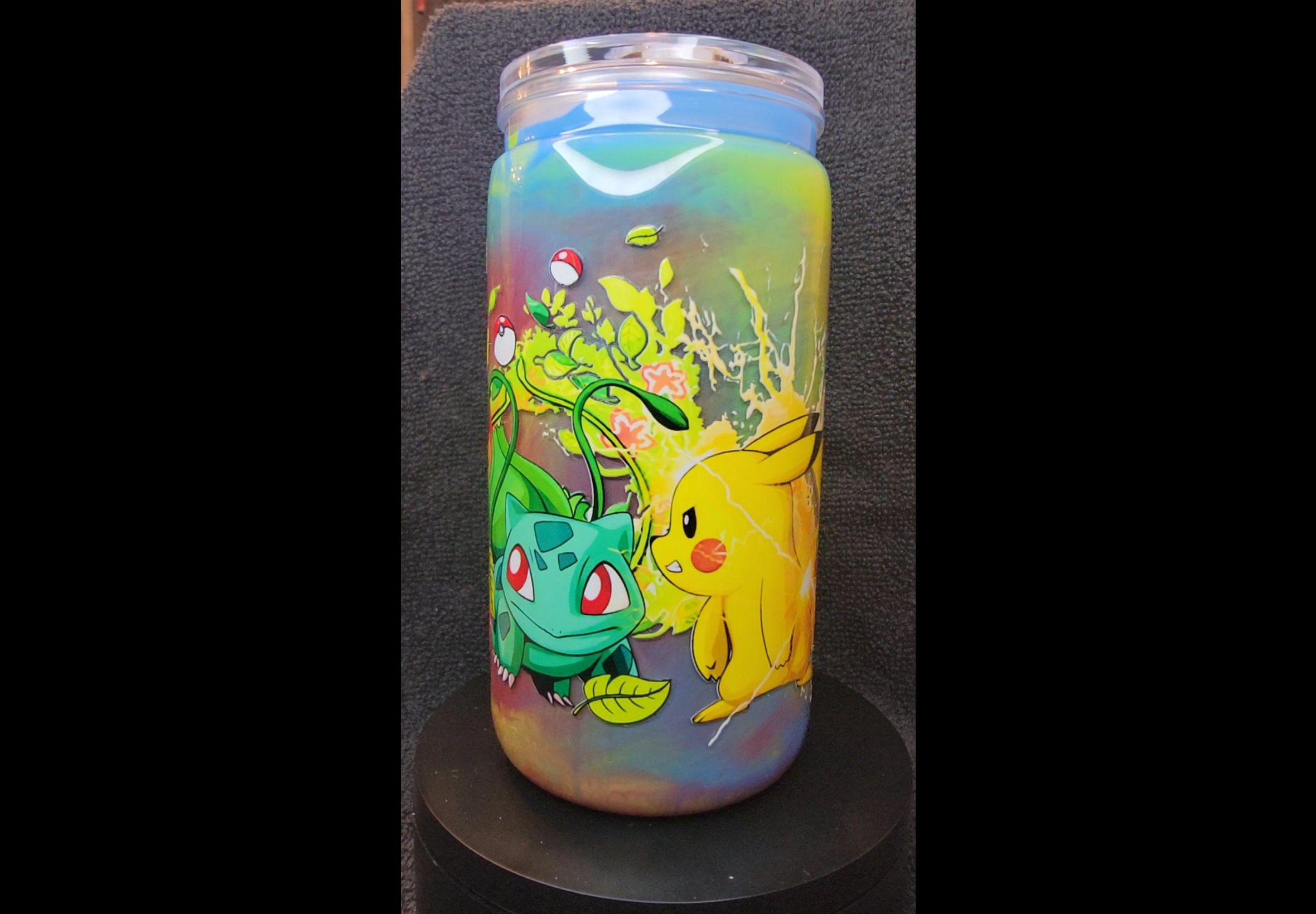 16 oz Pokémon milkshake cup