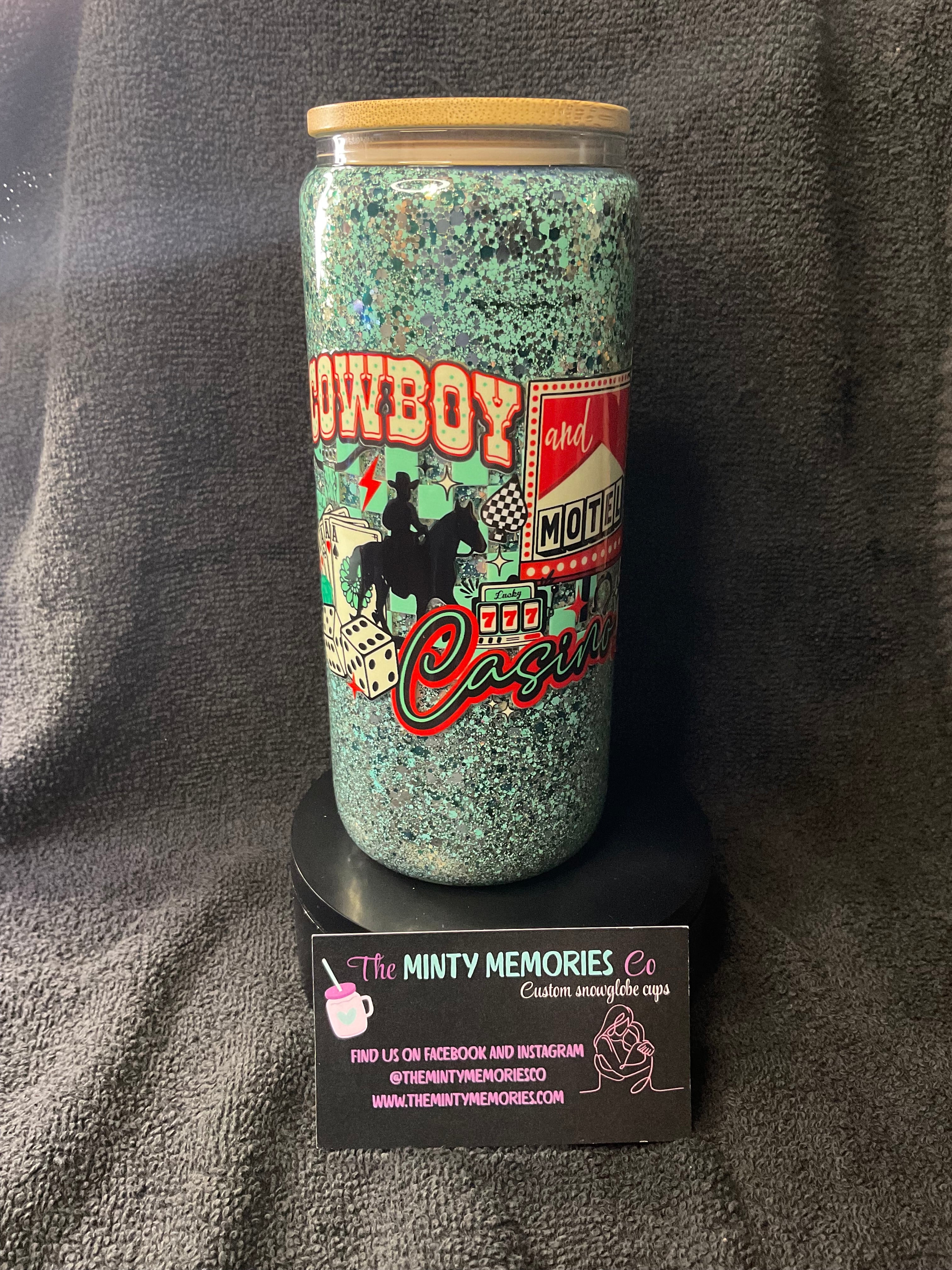20 oz glass cowboy hotel