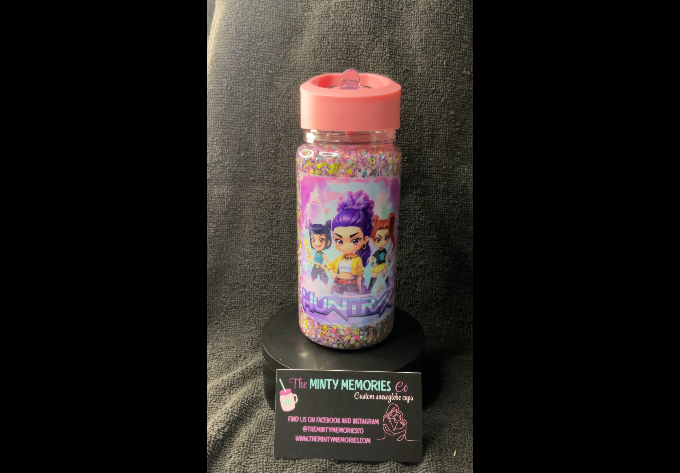 K-pop Huntrix kids cup