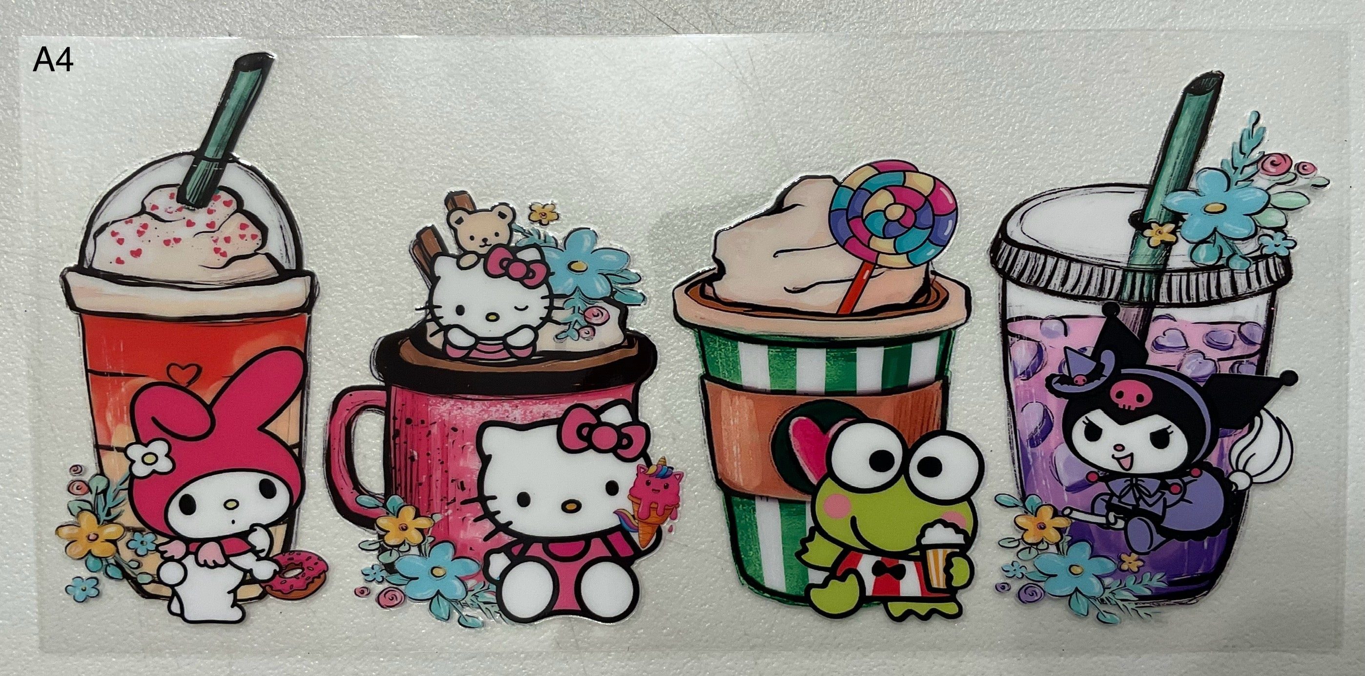 A4 Hello kitty &amp; friends