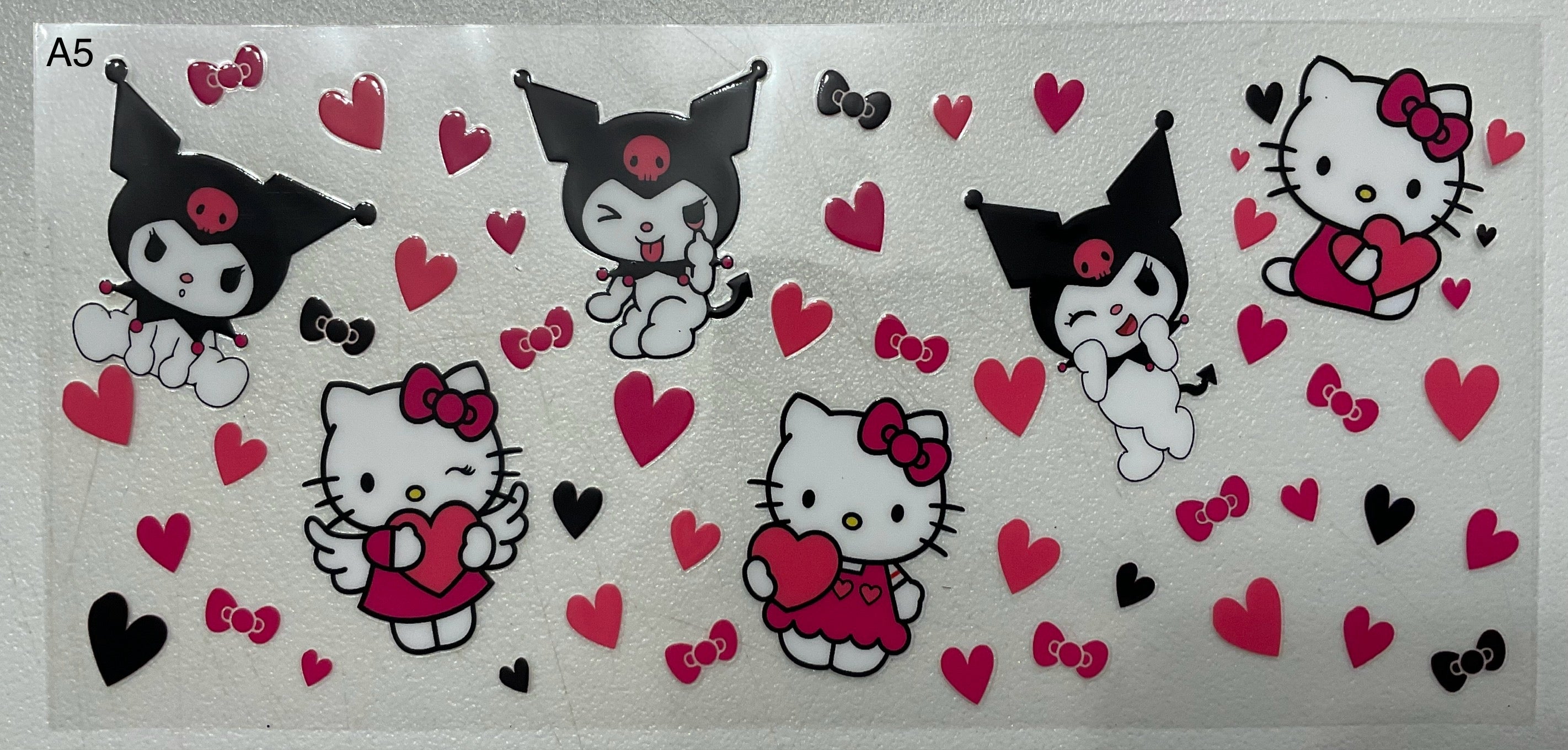 A5 Hello kitty and kuromi