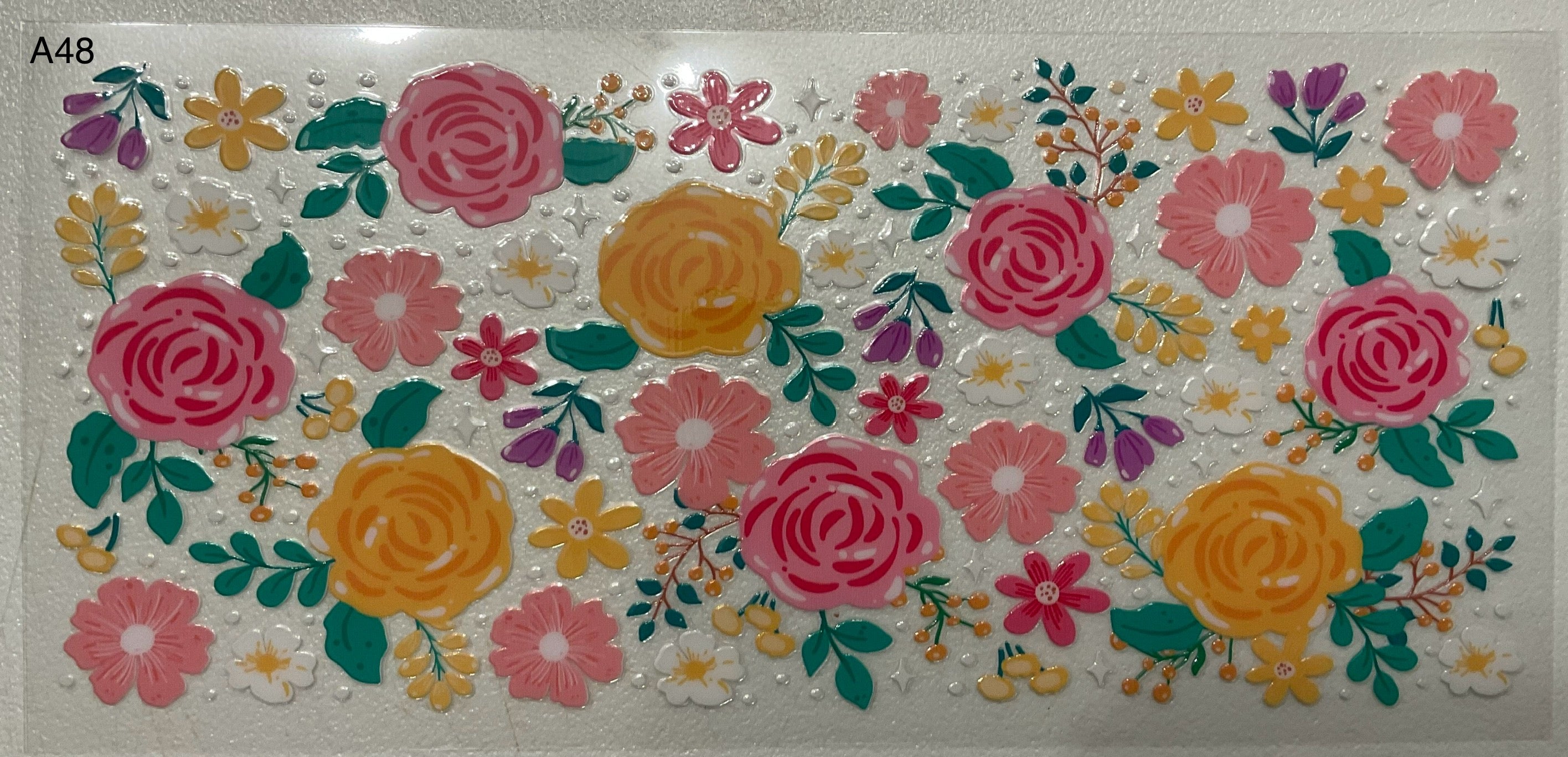A48 Colorful Flowers