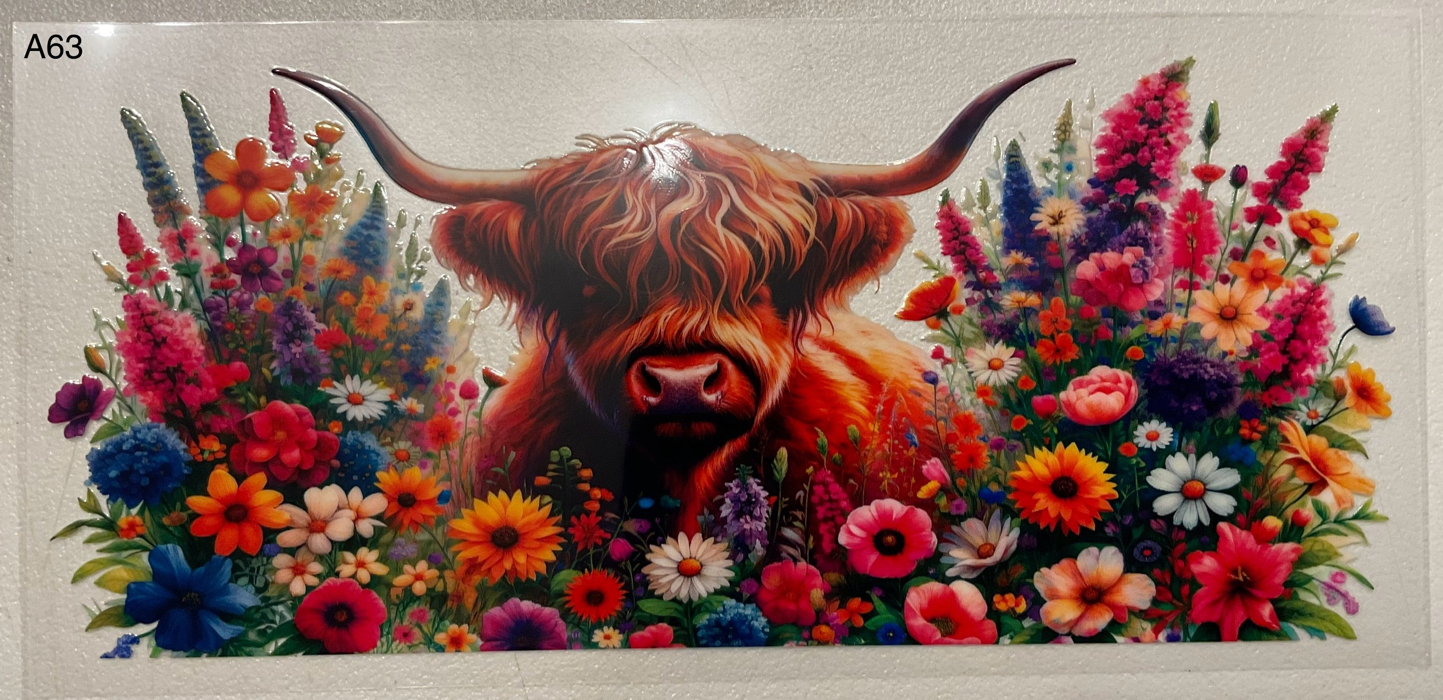 A63 Wildflower Cow