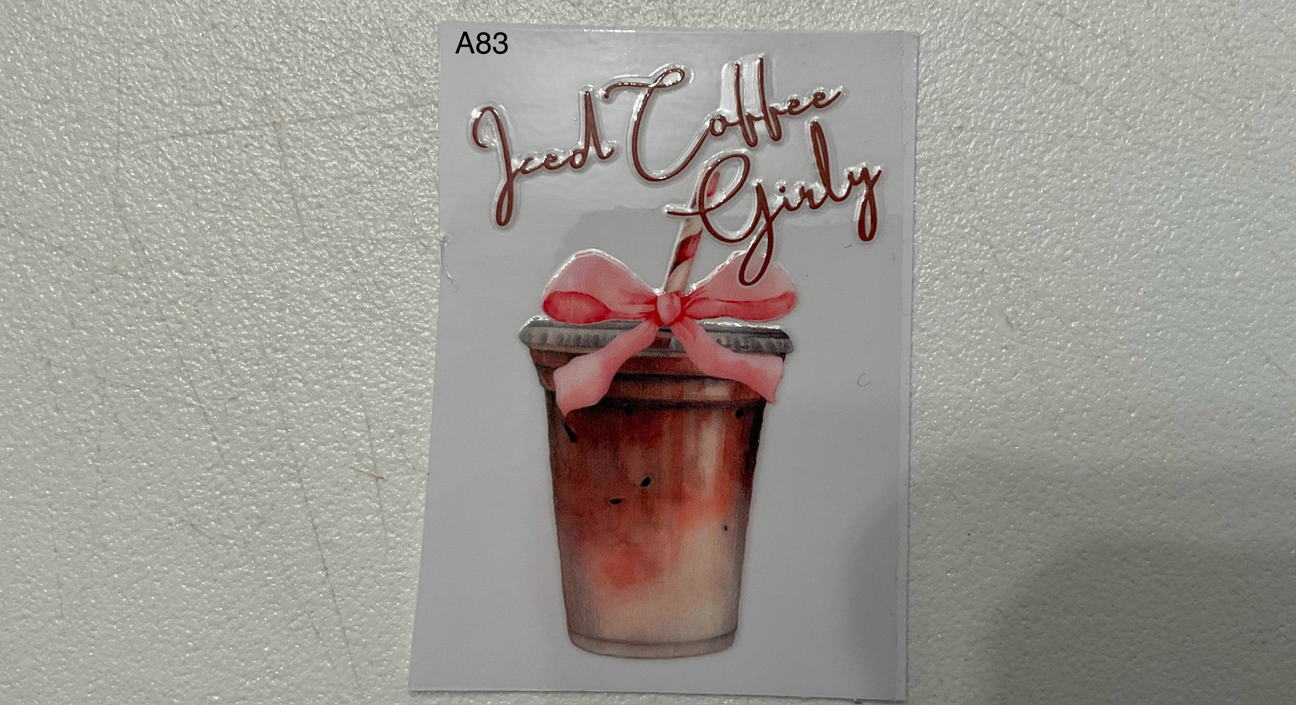 A83 Ice Coffee Girly