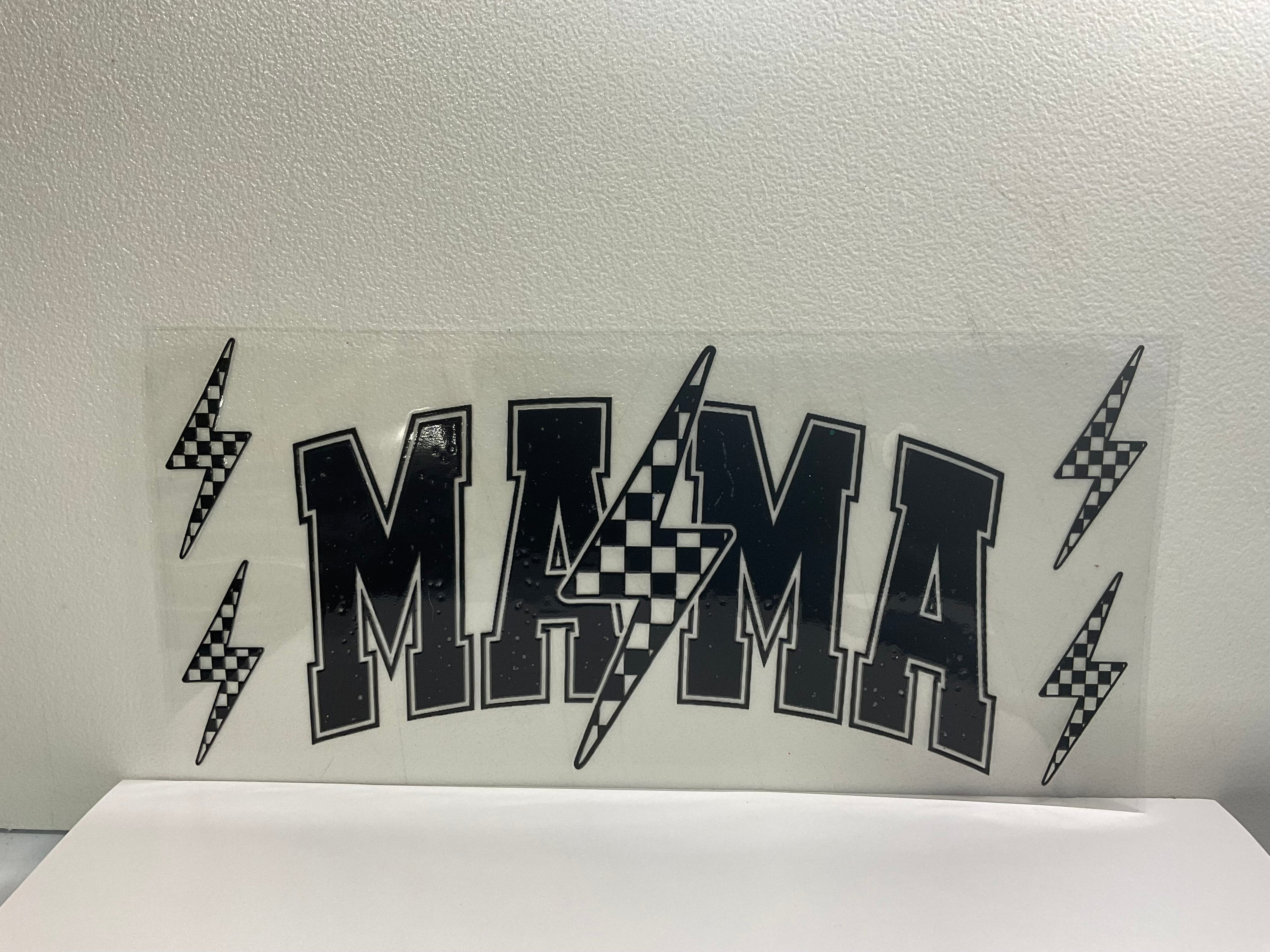 MA - Mama Black lightning bolts