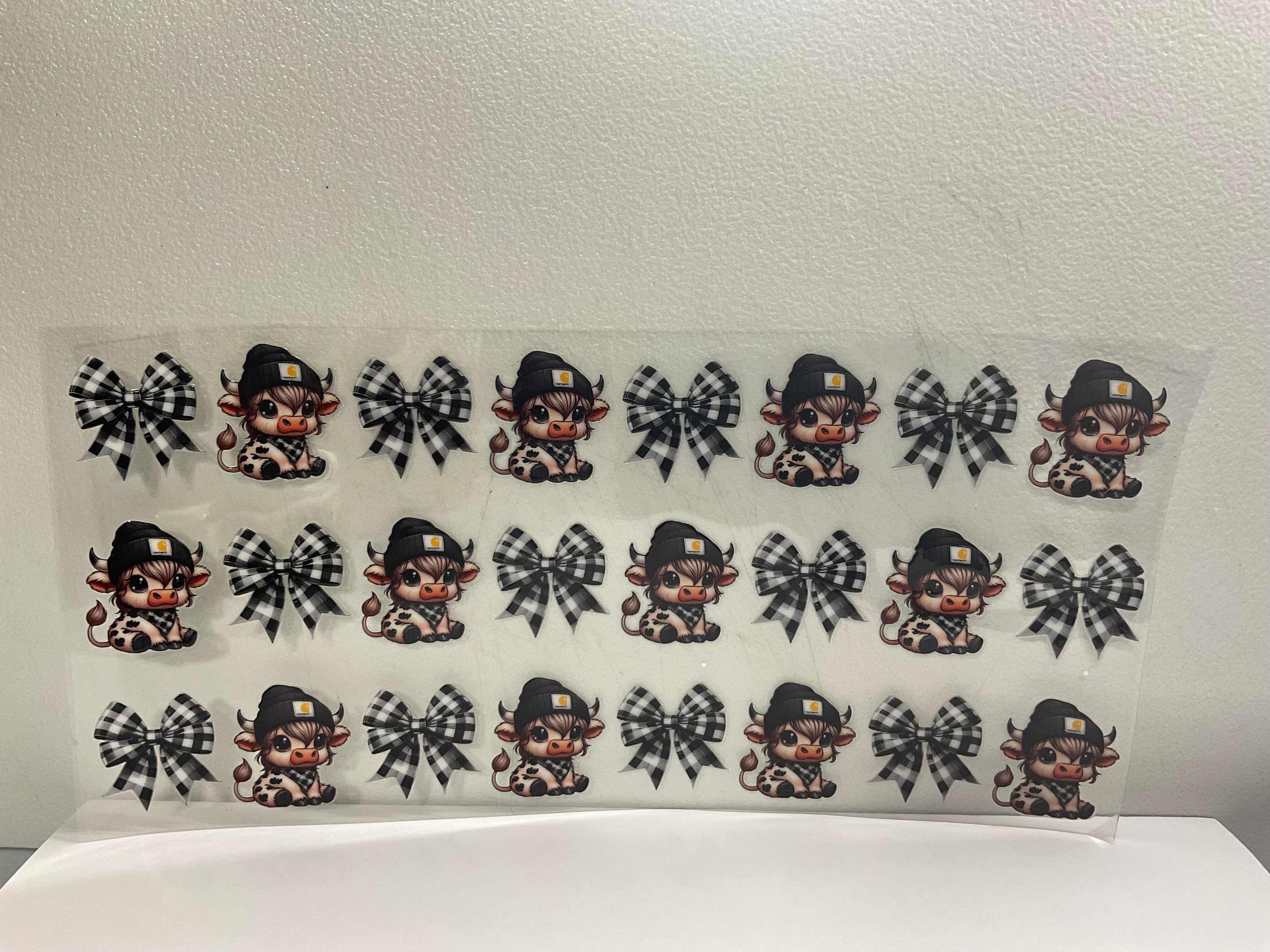 A - Black & white cows