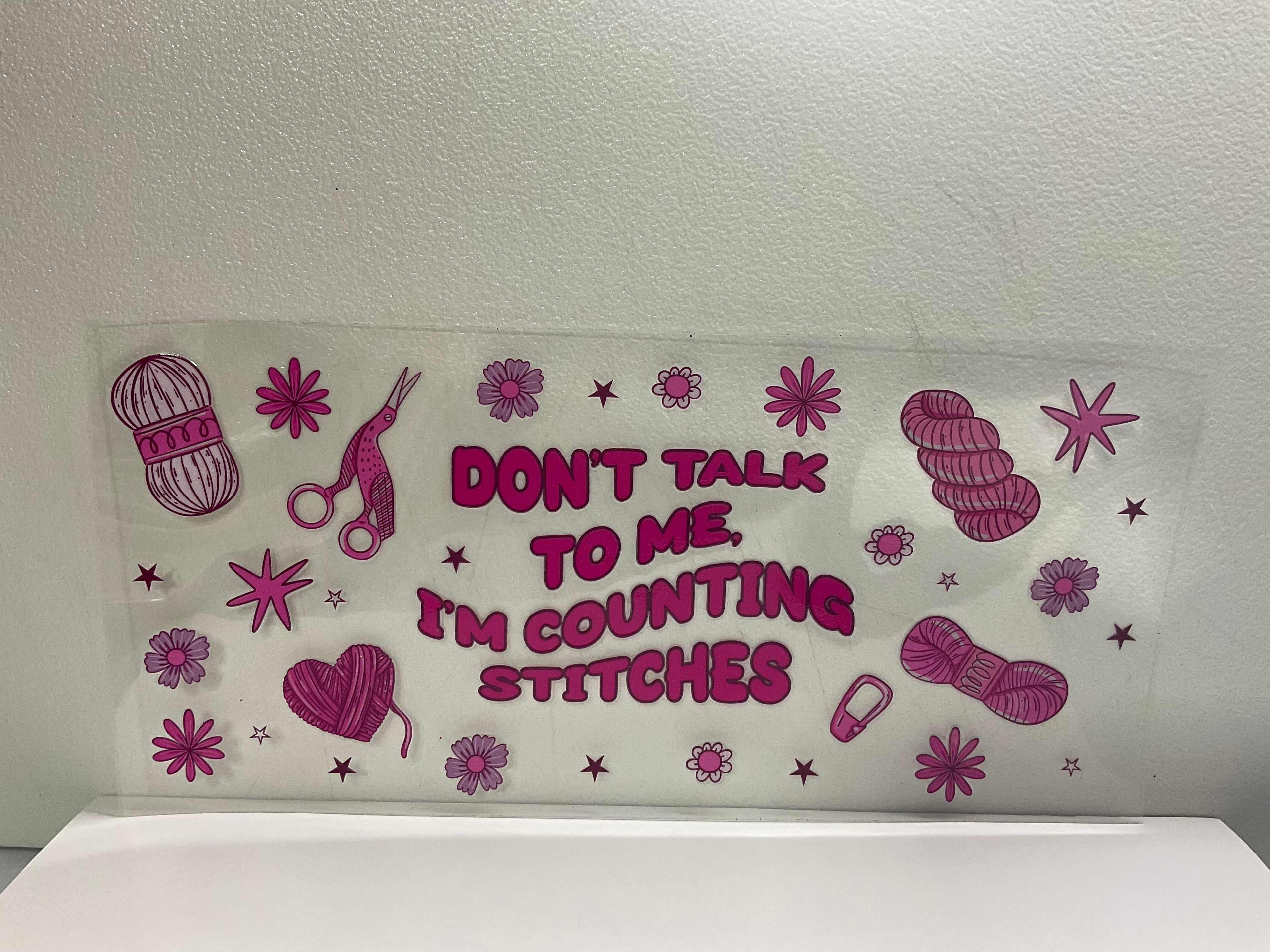 S - Don't talk to me...