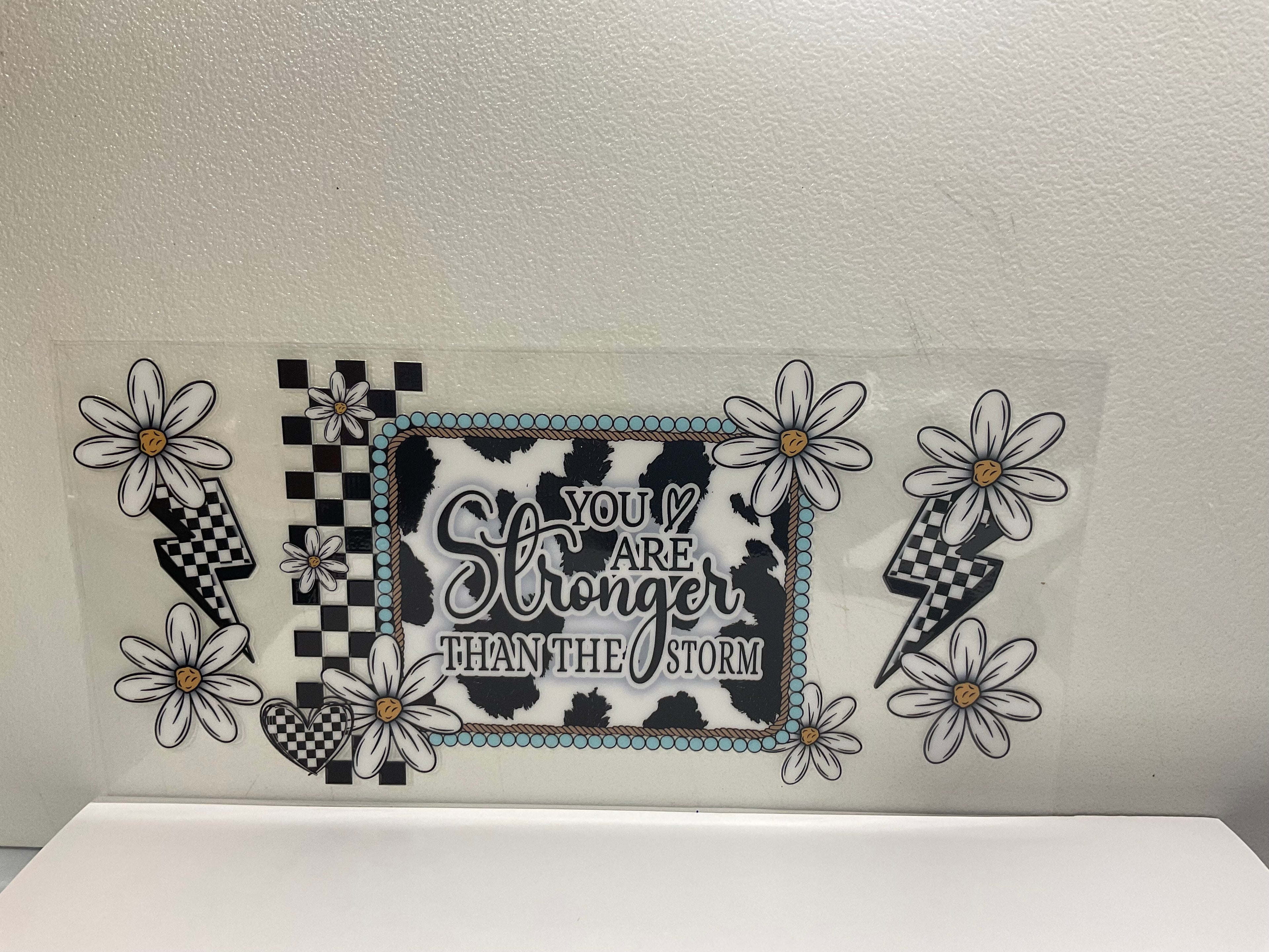 S - You are stronger...