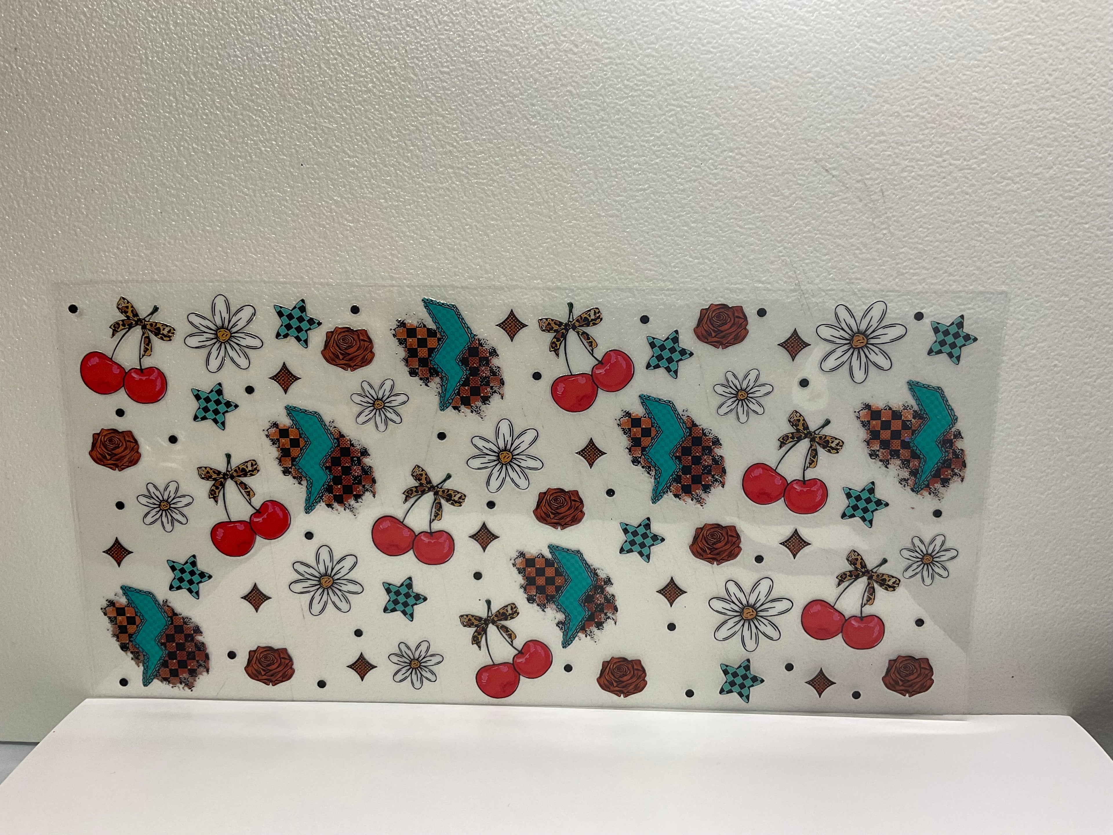 BF - Cheetah, lightning bolts, cherries, turquoise