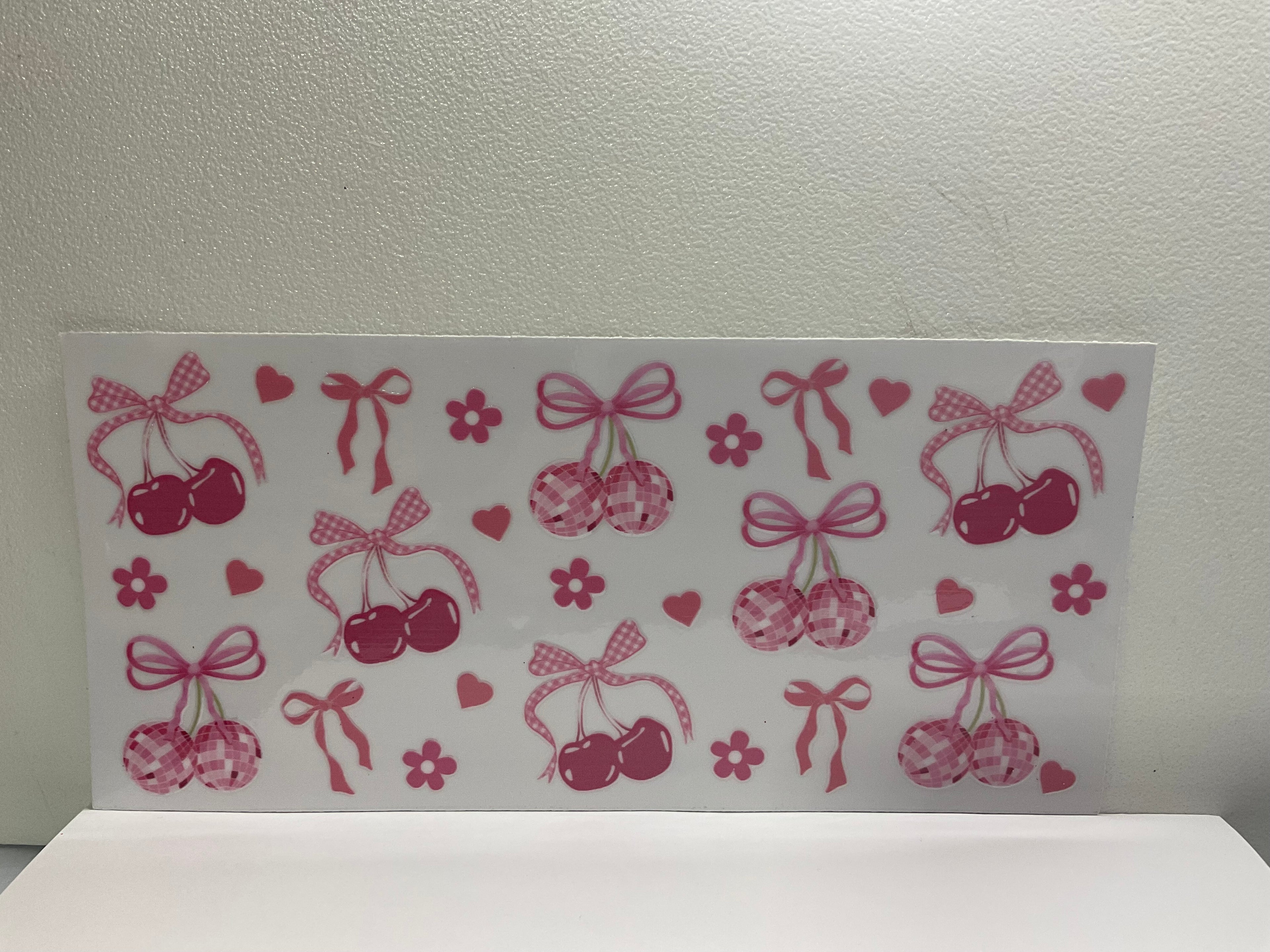 BF - Pink Cherries & Bows